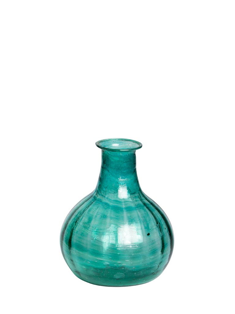 Balloon vase emerald green - 2