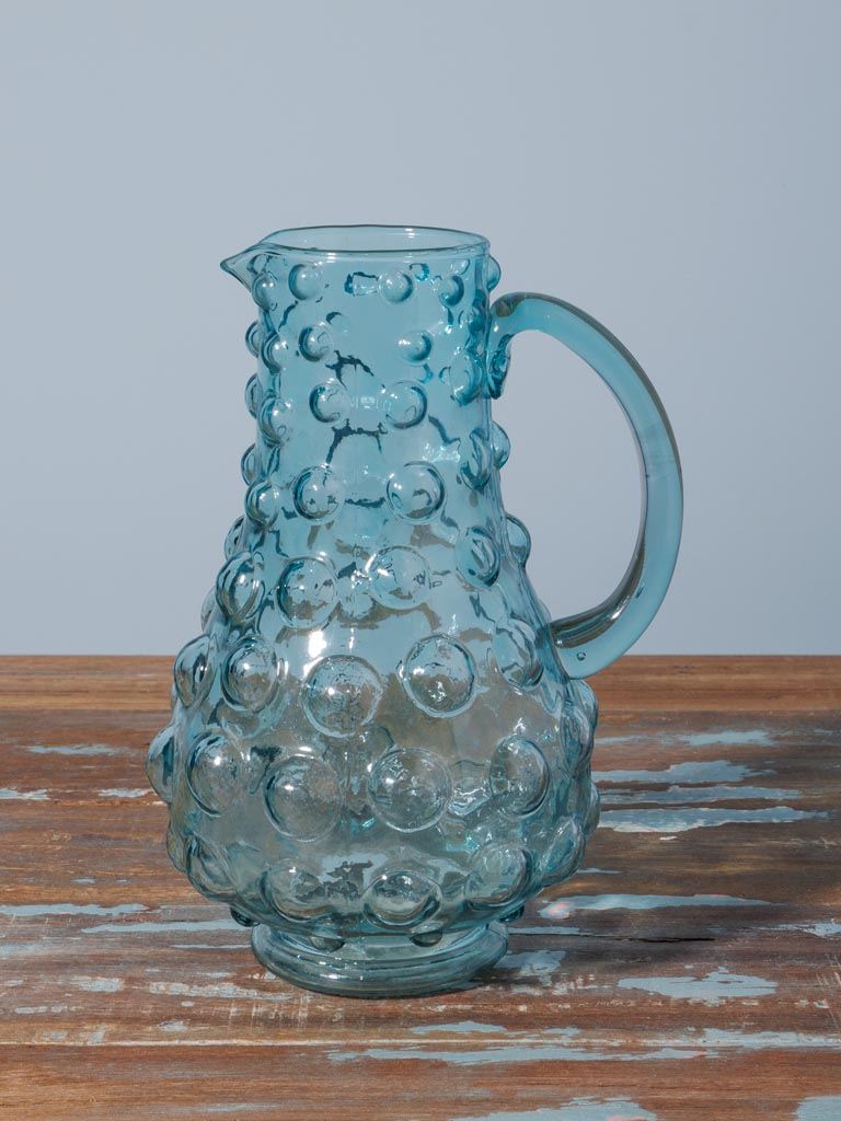 Bubble pitcher turquoise - 3