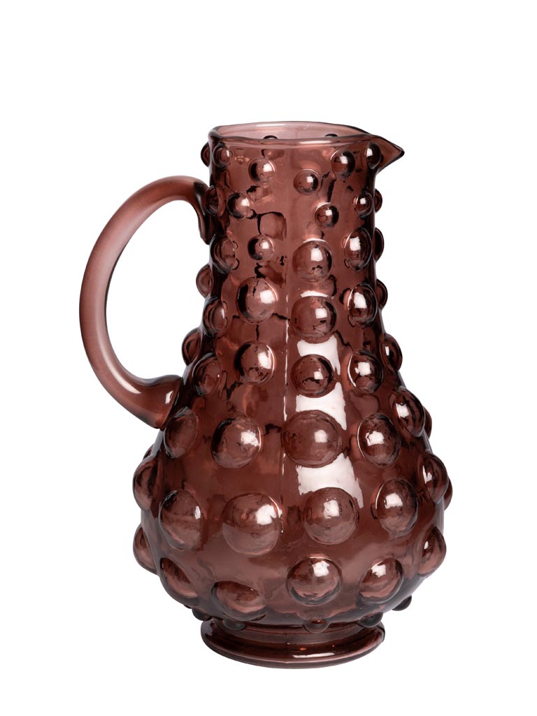 Bubble pitcher burgundy - 3