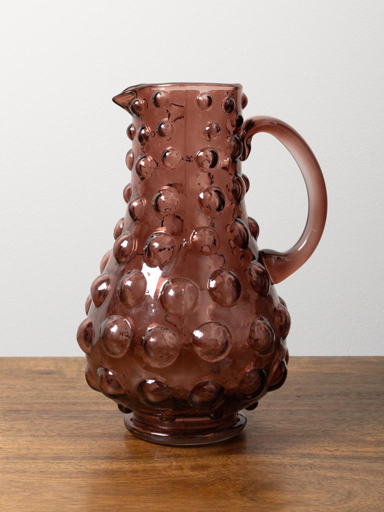 Bubble pitcher burgundy - 4