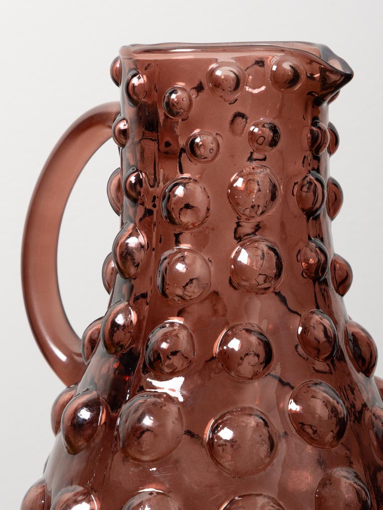 Bubble pitcher burgundy - 7