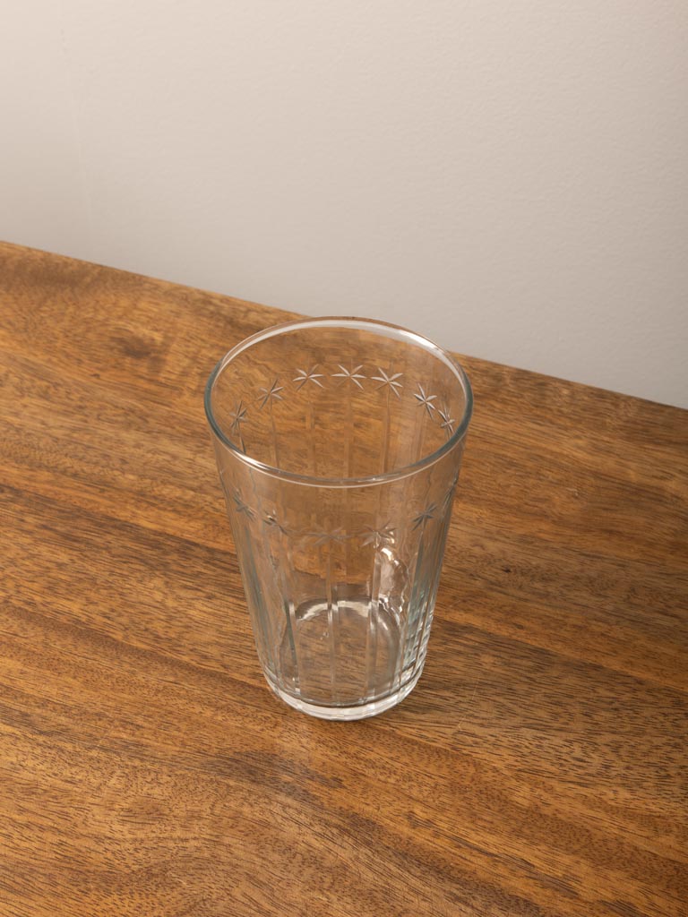 Engraved long drink glass Nuit Etoilée - 3