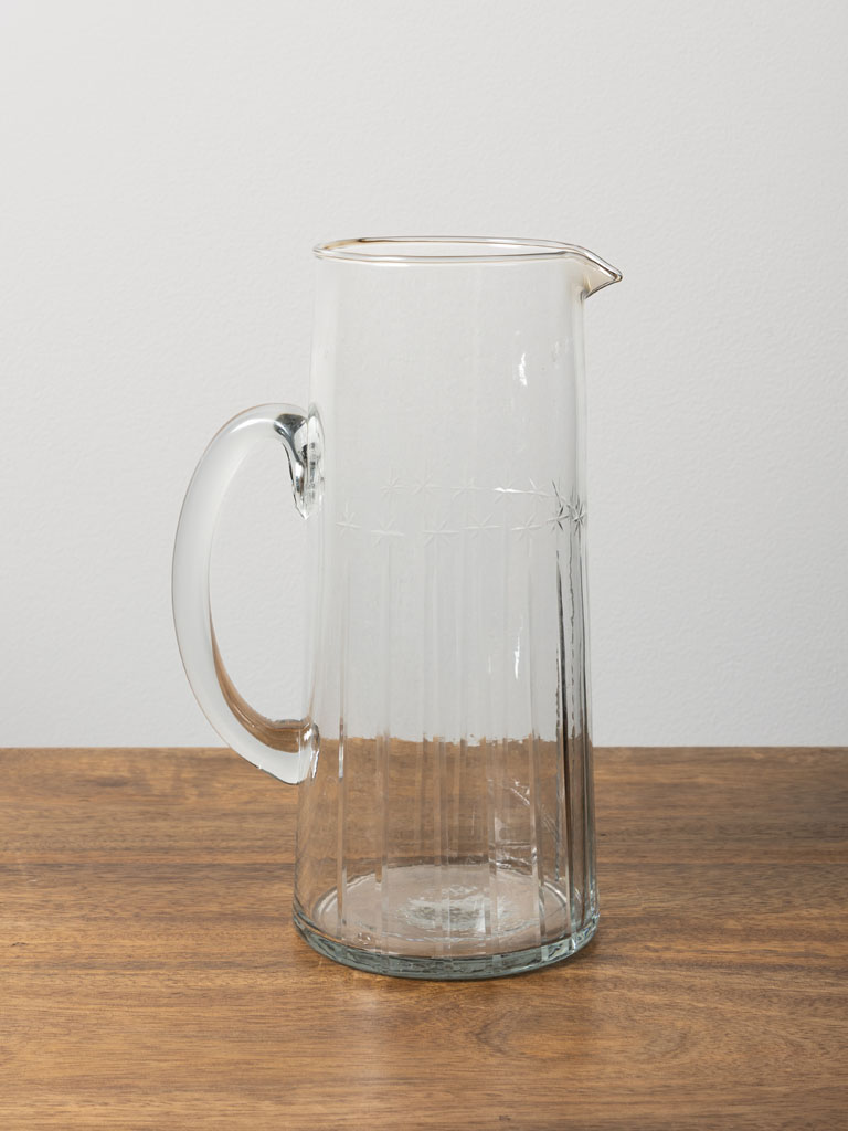 Engraved pitcher Nuit Etoilée - 1