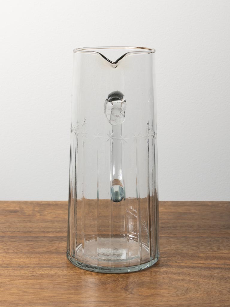 Engraved pitcher Nuit Etoilée - 6