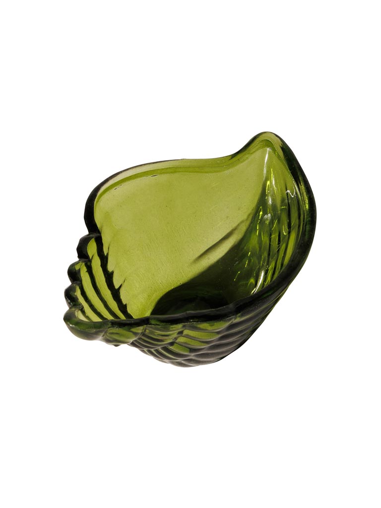 Shell bowl dark green - 2
