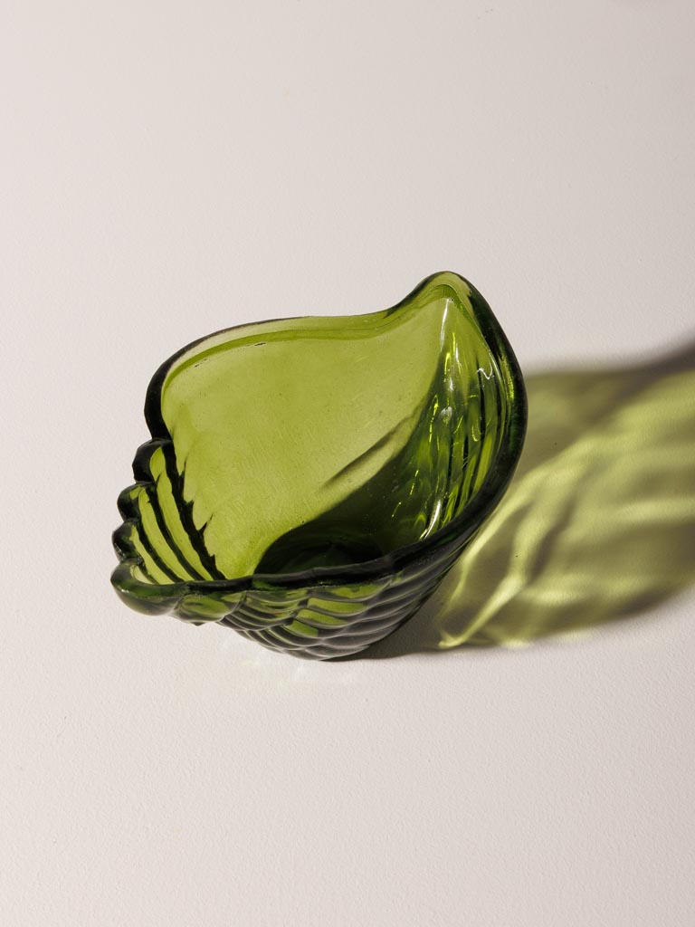 Shell bowl dark green - 1