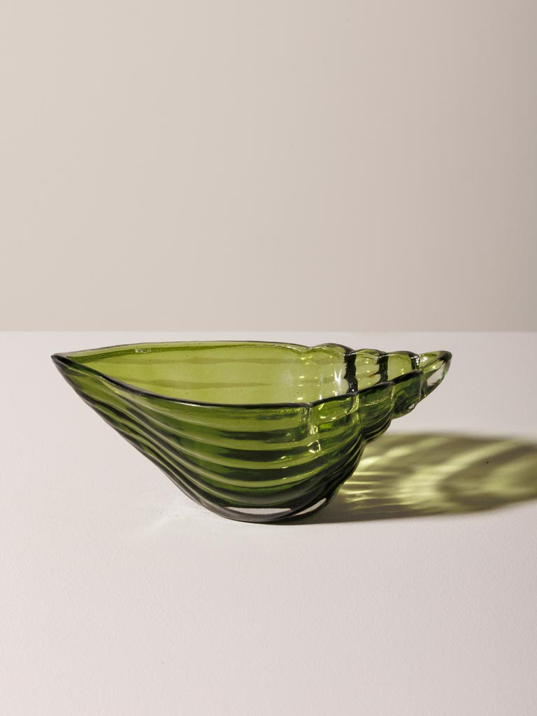 Shell bowl dark green - 3