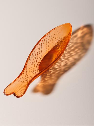Deep fish tray peach