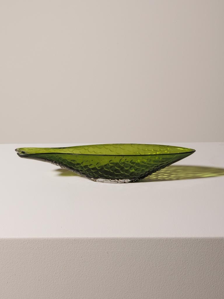 Plat creux poisson vert foncé - 3