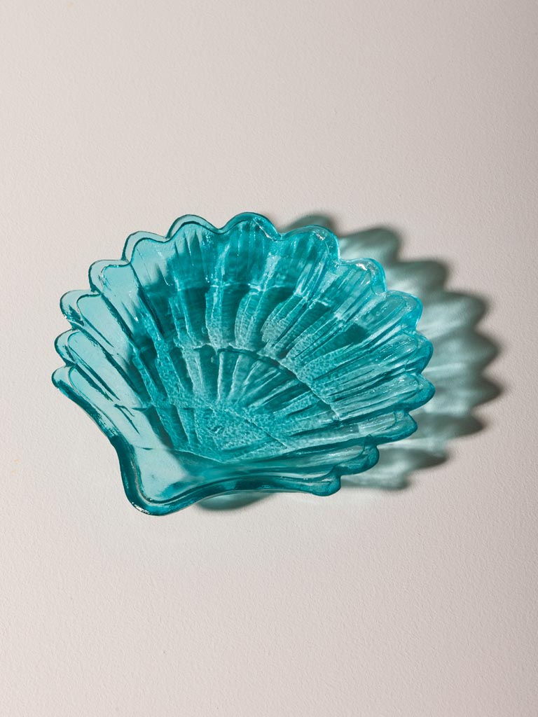 Small shell dish turquoise - 1