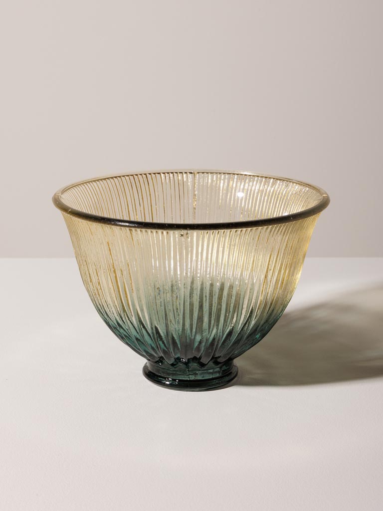 Bicolor bowl in glass - 1