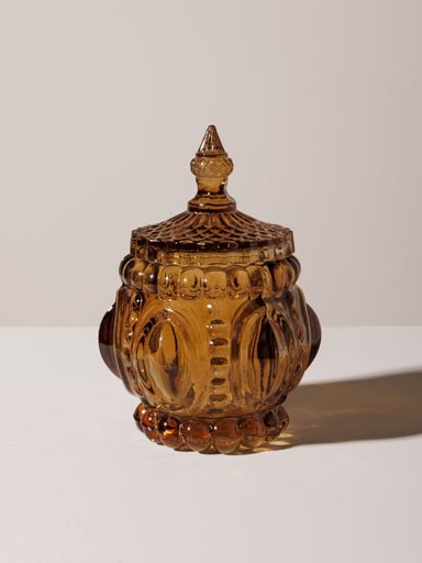 Boîte en verre ambré Impala