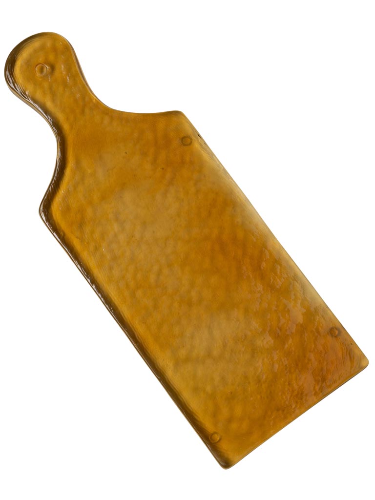 Amber glass cutting board - 2