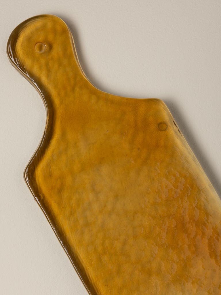 Amber glass cutting board - 3