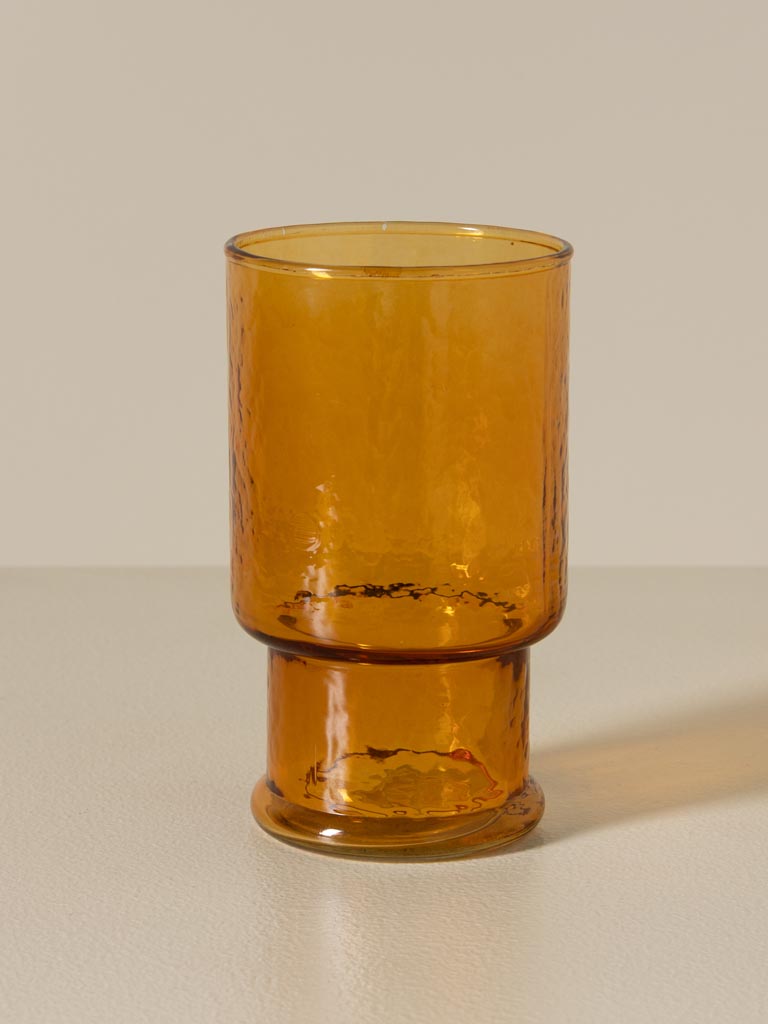 S/4 grands gobelets ambre empilables Estran - 1