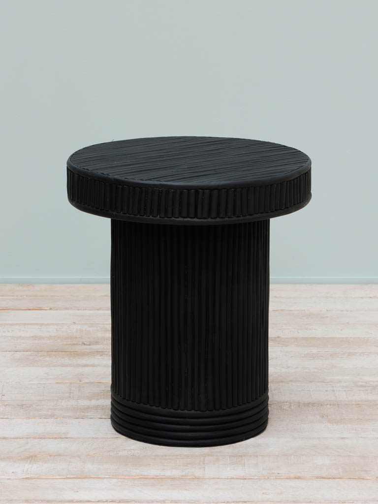 Black side table Barbade - 1