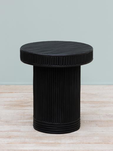 Table d'appoint noire Barbade