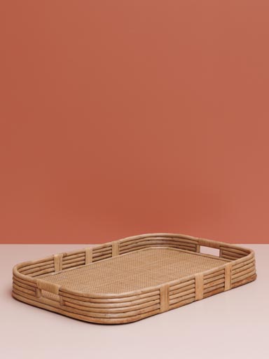 Big rattan tray