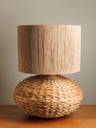 Lampe à poser tressée Nataia