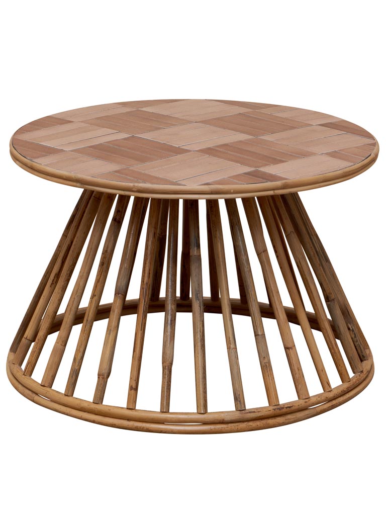 Side table pink tiles Chandra - 2