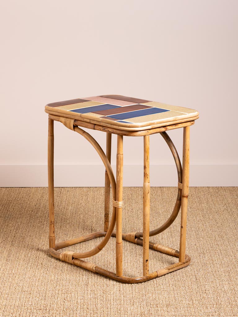 Multicolor tiles side table Villa - 5
