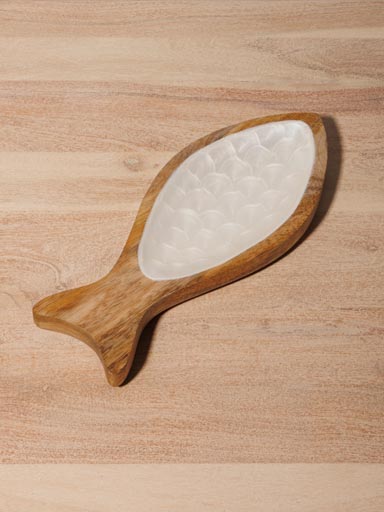 Fish tray pearly scales