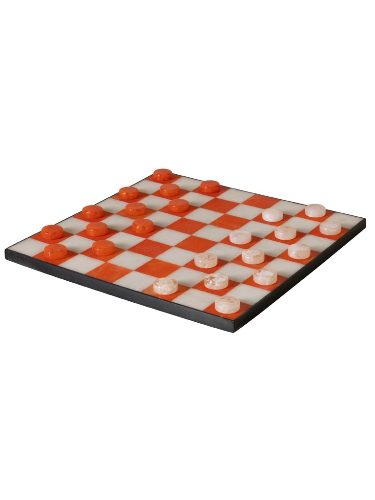 Jeu de dames orange Summer - 2