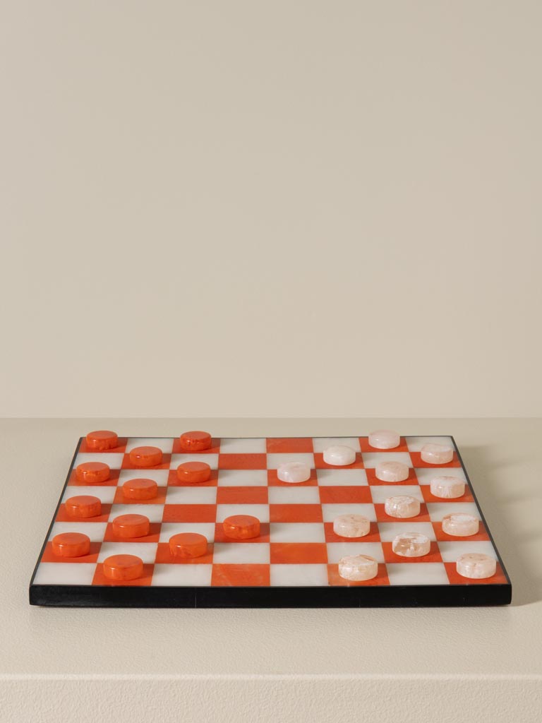 Jeu de dames orange Summer - 3