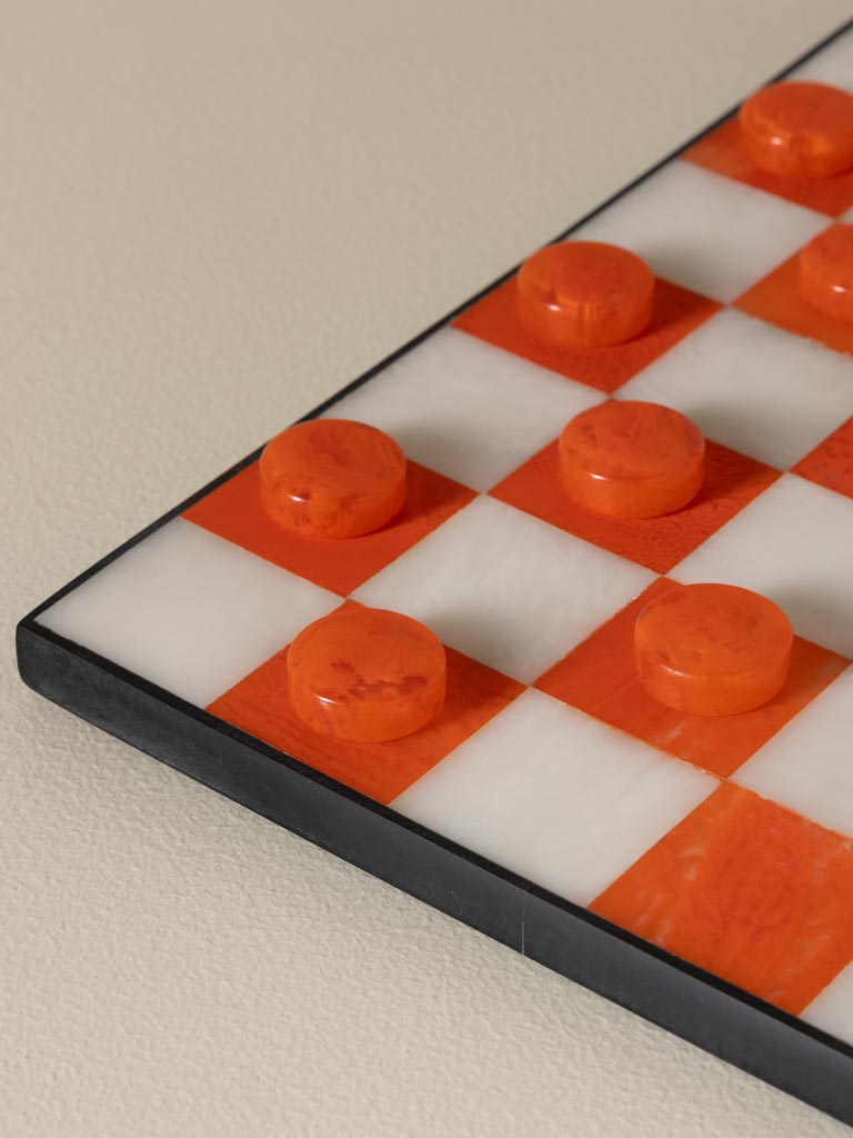 Jeu de dames orange Summer - 4