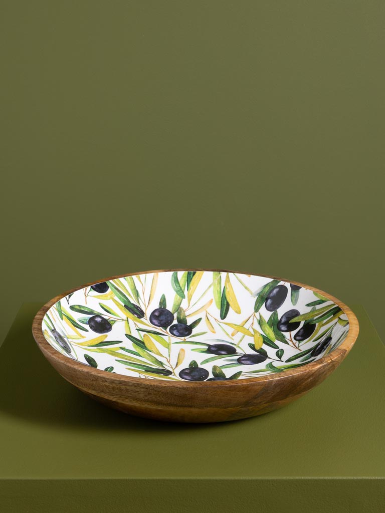 Grand plat rond Olives - 3