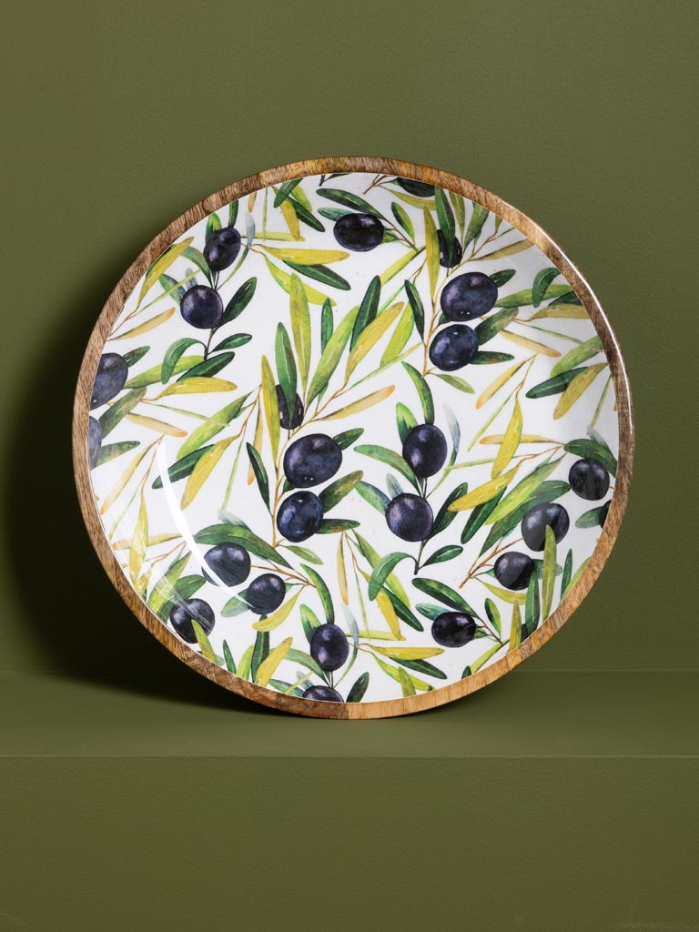 Grand plat rond Olives - 4
