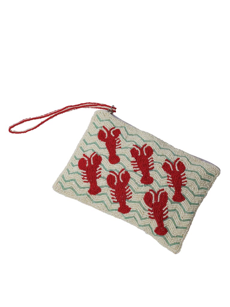 Pochette homards en perles - 2