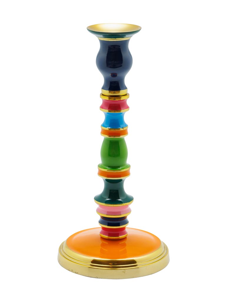 Multicolor rings candlestick Funkie - 2