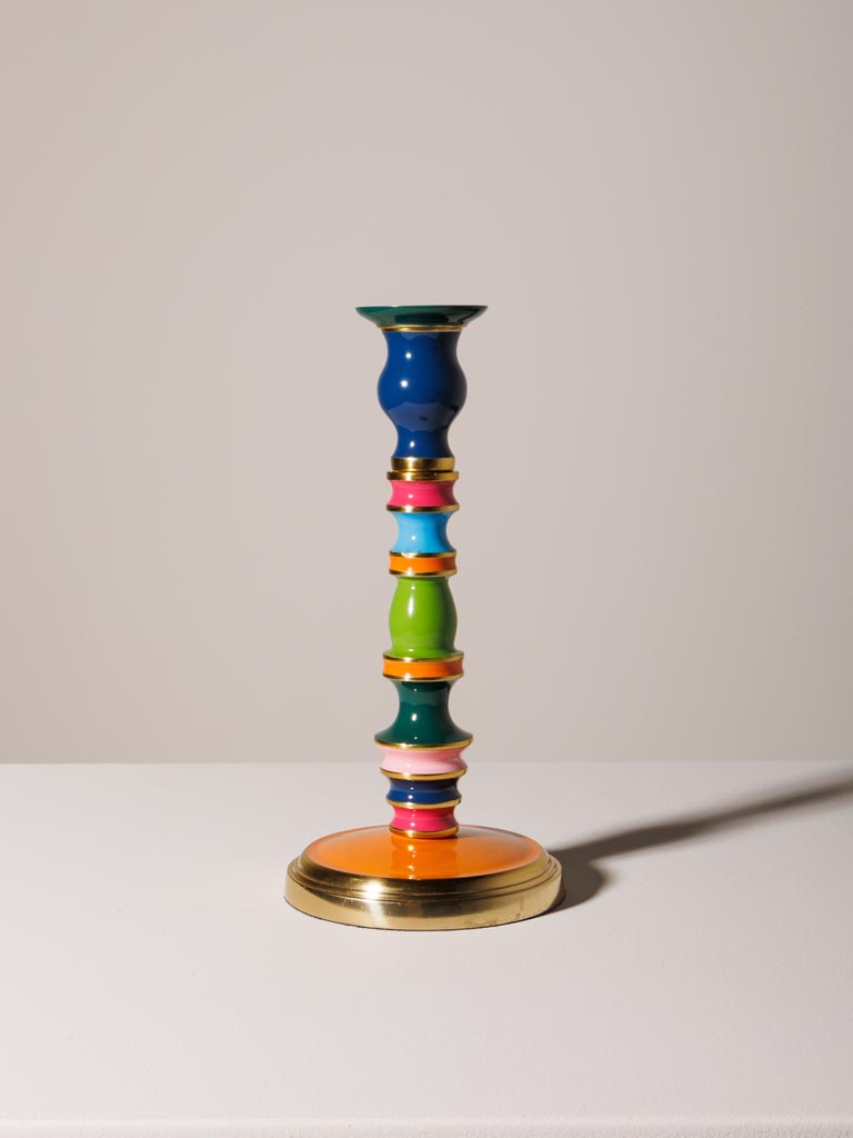 Multicolor rings candlestick Funkie - 3