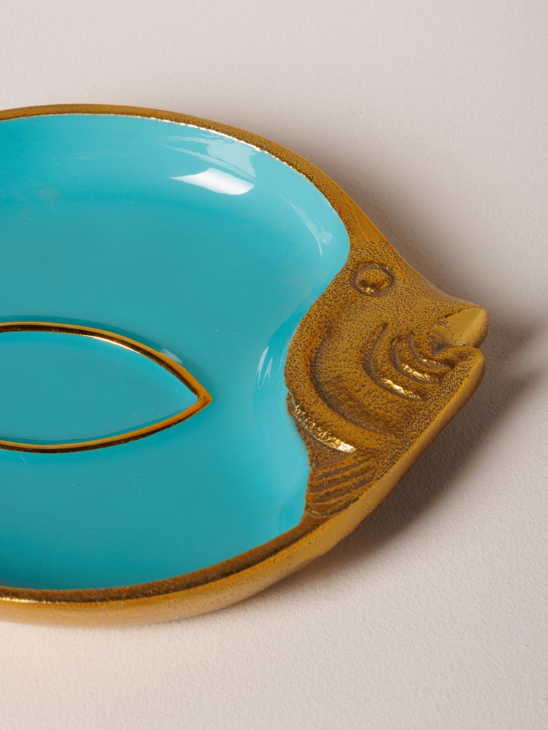 Large blue fish trinket tray Funkie - 5