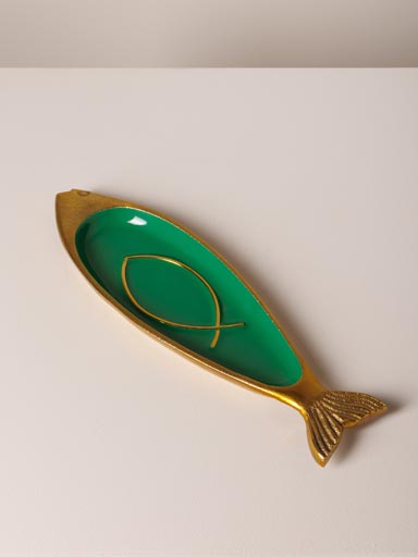 Long vide poche poisson vert Funkie