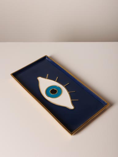 Vide poche bleu mauvais oeil Funkie