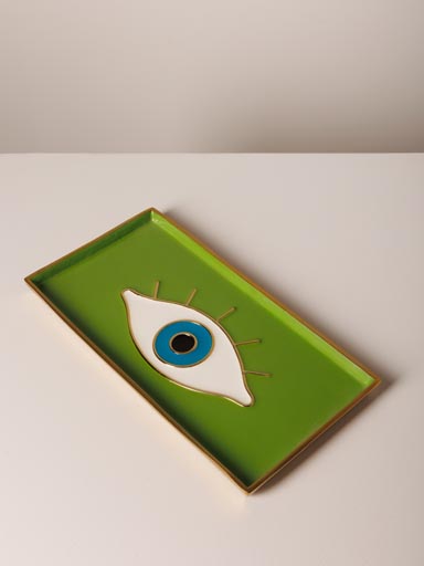 Vide poche vert mauvais oeil Funkie