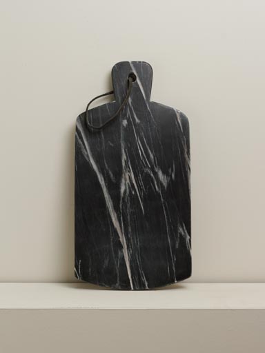 Black marble cutting board