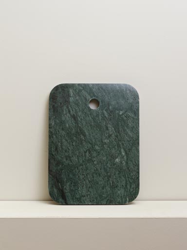 Green marble cutting board