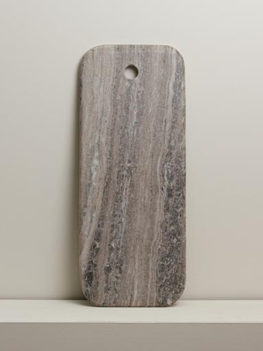 Cutting board in brownish marble (color variation)