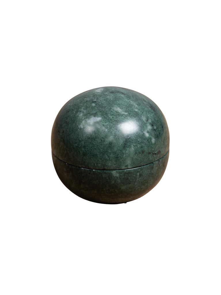 Spice box green marble - 2