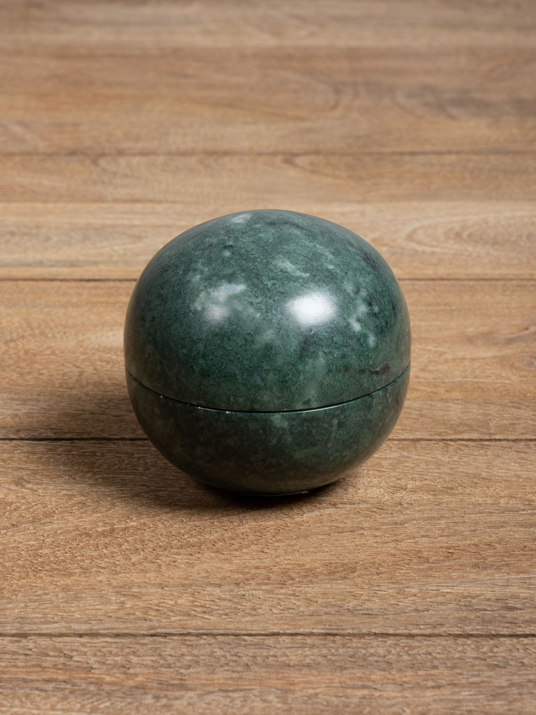 Spice box green marble - 1
