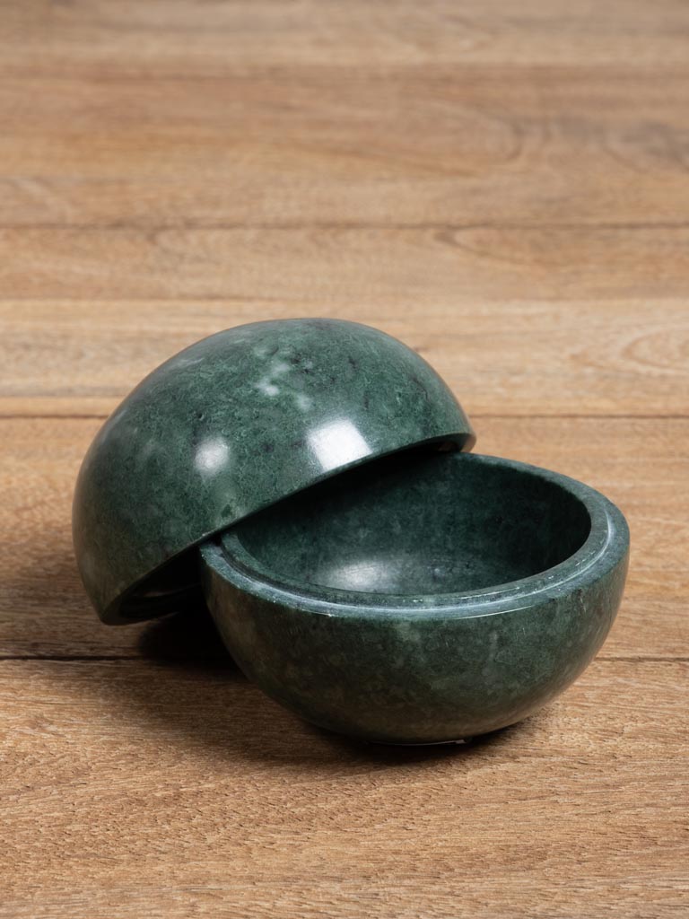 Pot à épices marbre vert - 3