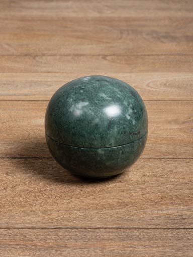 Spice box green marble