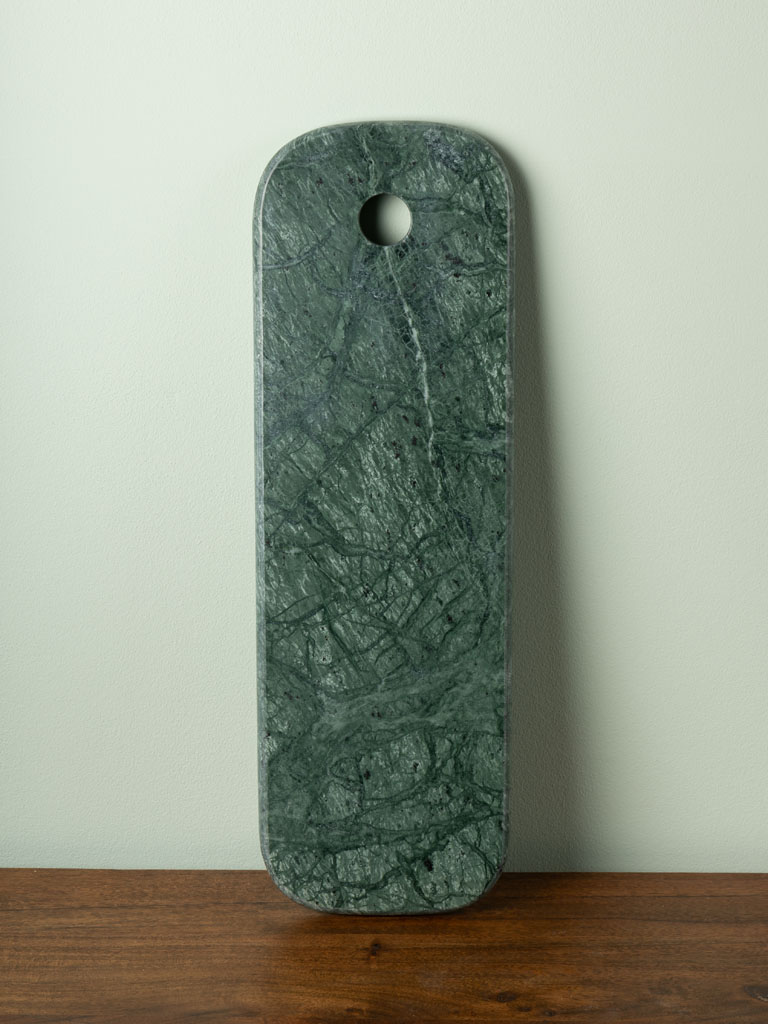 Green marble cutting board - 1