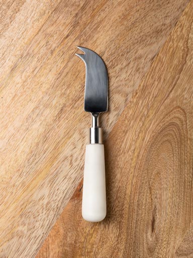 White marble cheese knife