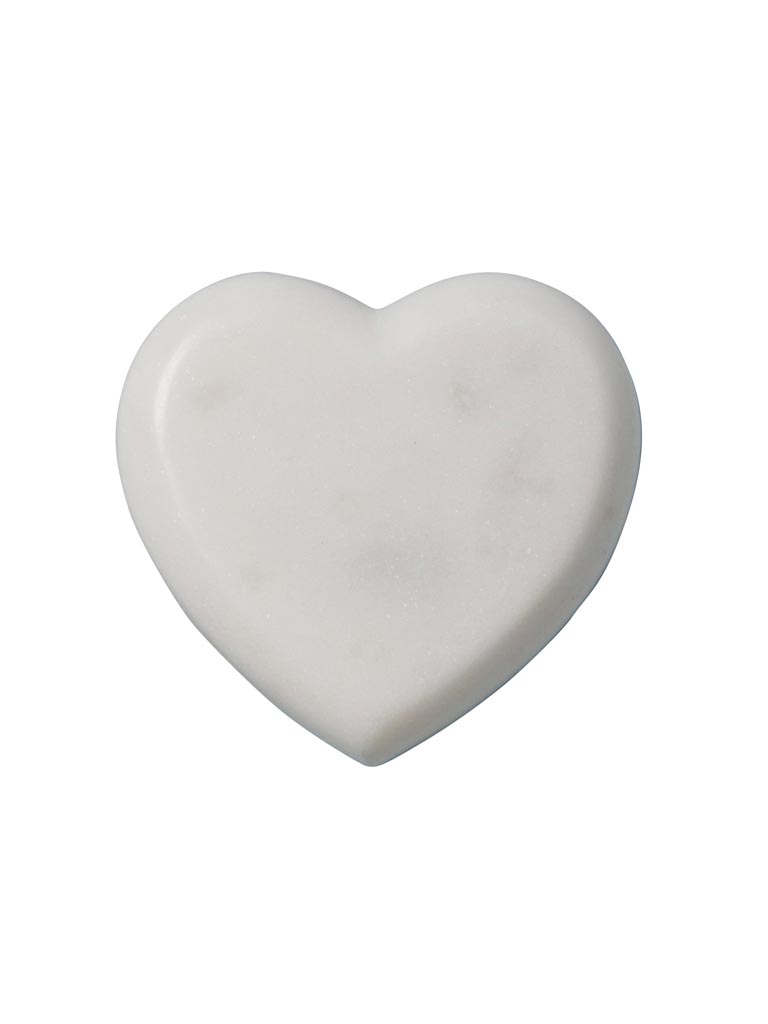 Marble heart paperweight - 2