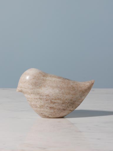 Marble bird paperweight