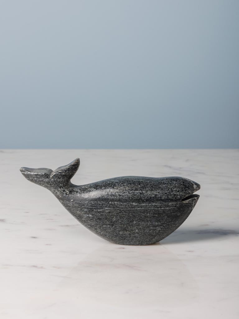 Grey marble whale - 1